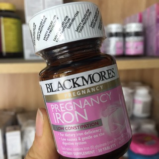 Sắt bầu Blackmores 30 viên