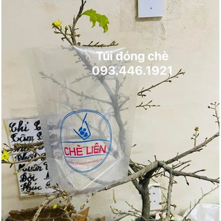 combo 800 túi nilon đựng chè đáy đứng