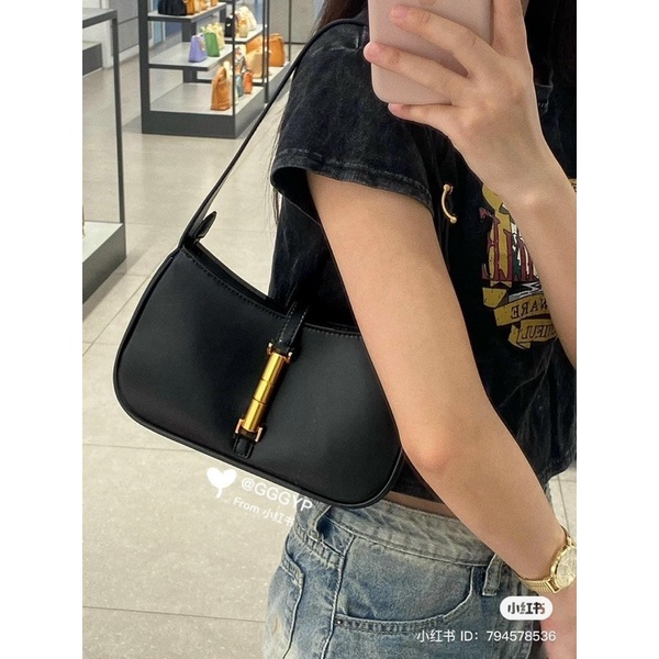 [MS 158]Kẹp nách ck ko box miệng có kéo khoá - HANA BAG