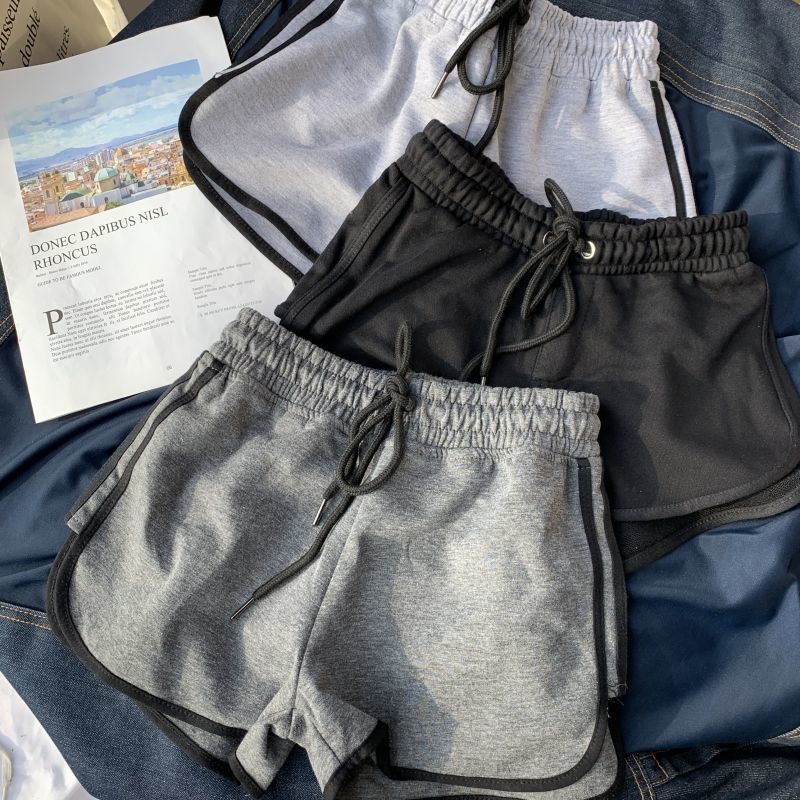 Quần Short Nữ Lưng Thun Cột Dây Cá Tính | BigBuy360 - bigbuy360.vn