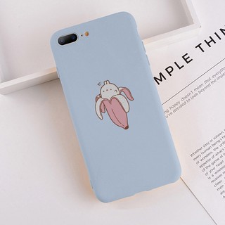 Ốp lưng thời trang in hình Thỏ chuối cho IPHONE