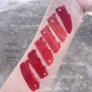 [ CHÍNH HÃNG ] Son Bernice mini BN01- BN06