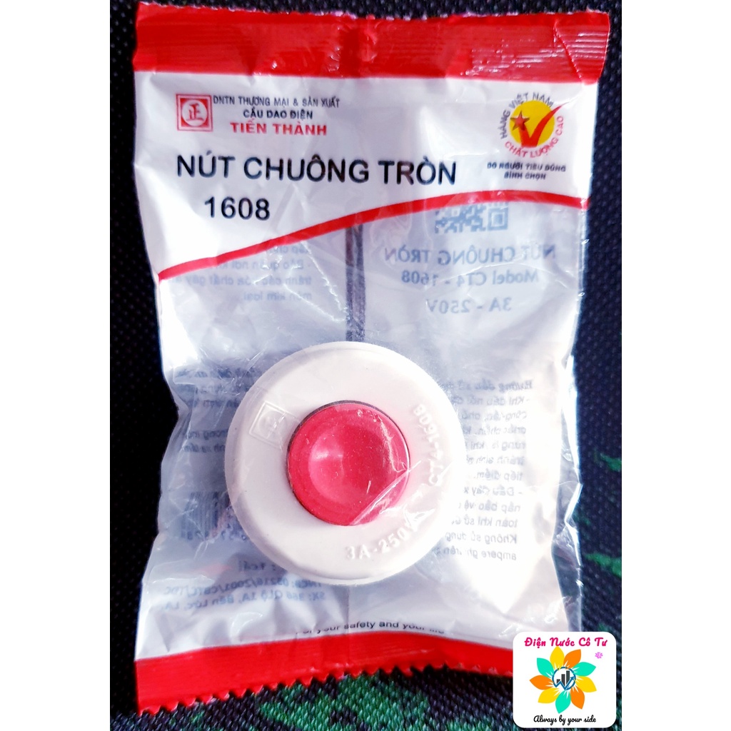 Nút chuông Công tắc chuông các loại Tiến Thành Duton