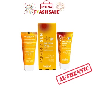 Kem Chống Nắng Farmona Sun Face Cream SPF50 Oil Free Kiềm Dầu, Nâng Tone - Nội Địa BaLan 50ml