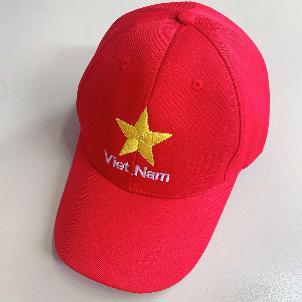 Mũ lưỡi trai LÁ CỜ VN cho cả nam và nữ