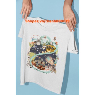 🌟Sale Off🌟 Áo Thun Vô Diện, Totoro, Anime, Nhận In Theo Yêu Cầu Dù Chỉ 1 Sản Phẩm taphoa800079