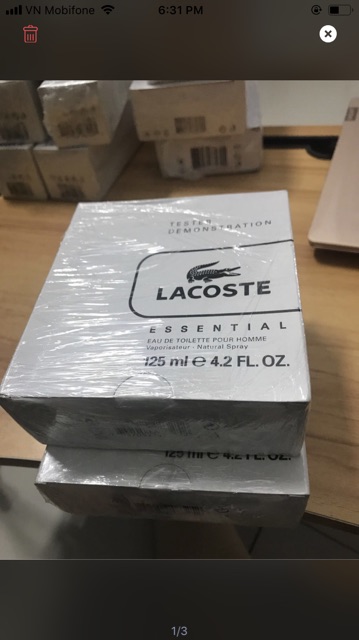 NƯỚC HOA NAM LACOSTE ESSENTIAL COLLECTOR EDITION CỦA HÃNG LACOSTE 125ml Tester