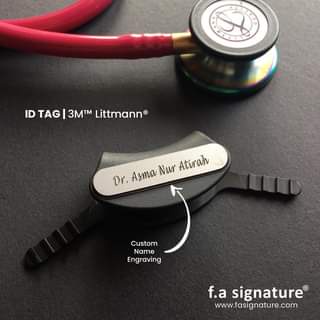 ID tag bảng tên ống nghe littmann Chính hãng 40007-40008
