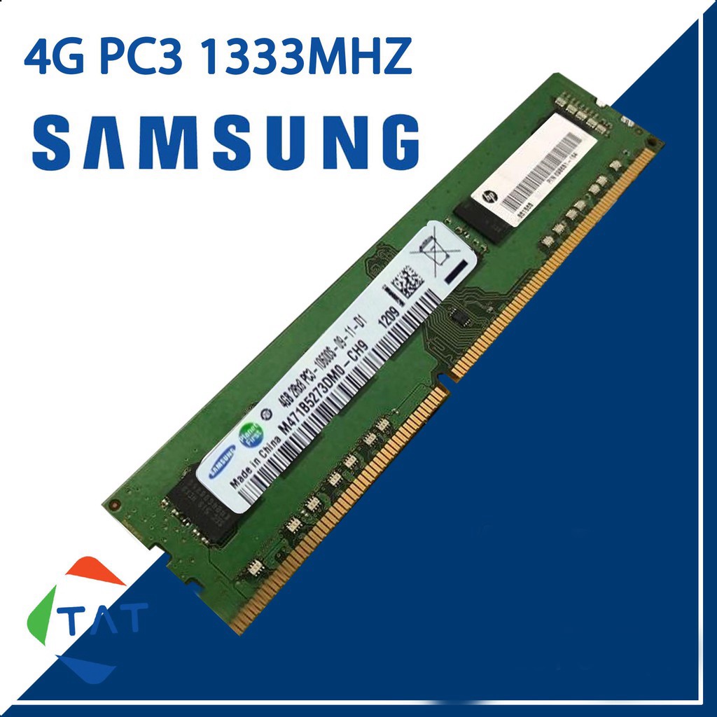 ¤ PHỤ KIỆN LAPTOP ¤ Ram Samsung Kingston Hynix DDR3 4GB Bus 1333MHz PC3-10600 1.5V Udim Dùng Cho Máy Tính Để Bàn PC Desk