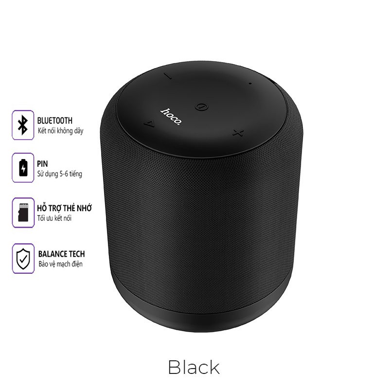 Loa Bluetooth Hoco BS30, Chống Nước, Chính Hãng V5.0 Sport Wireless Speaker