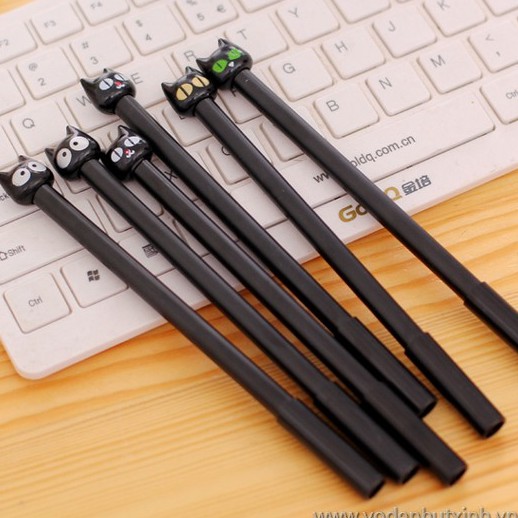 Bút mèo đen CAT BLACK KUTE MỰC ĐEN NGÒI 0.05MM