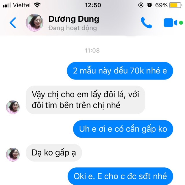 Combo dương dung 129