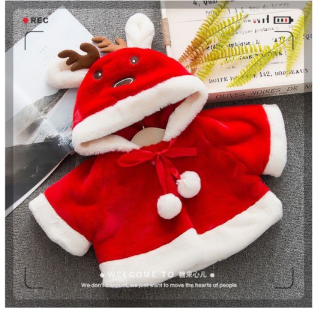 Áo choàng tuần lộc xinh xắn | BigBuy360 - bigbuy360.vn