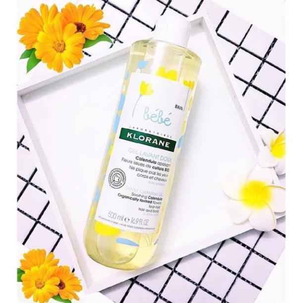 Sữa Tắm Gội KLORANE BÉBÉ 2in1