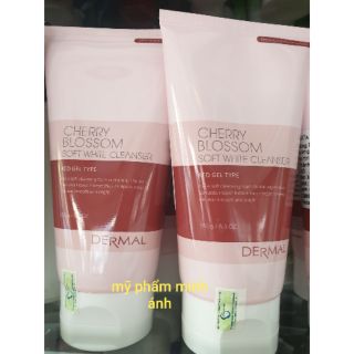 Sữa rửa mặt dermal cherry blossom 150ml