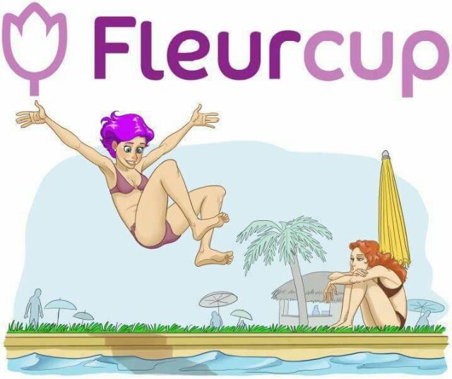 Fleurcup loại mới thêm hộp. Tặng túi vải khi mua cốc nguyệt san Fleurcup