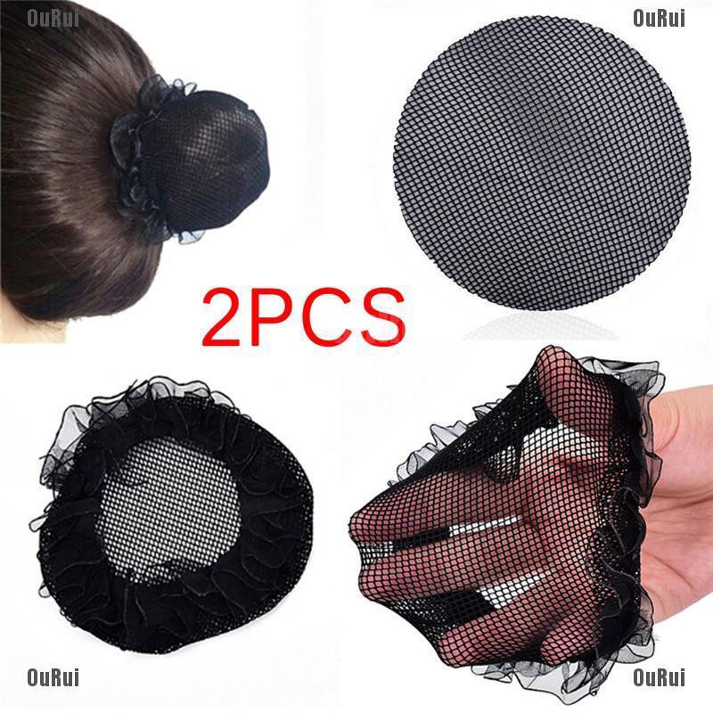 Bộ 2 Dây Buộc Tóc Dạng Lưới Xinh Xắn Dành Cho Nữ