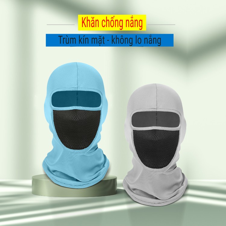 [KPT] Khăn Phượt Trùm Đầu Ninja Điều Hòa ARI Cao Cấp, Chống Nắng Chống Tia Uv Tốt, Đa Năng Tiện Lợi Khi Đi Ngoài Trời