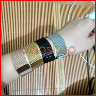 Dây Milanese Loop Apple Watch - Vàng hồng