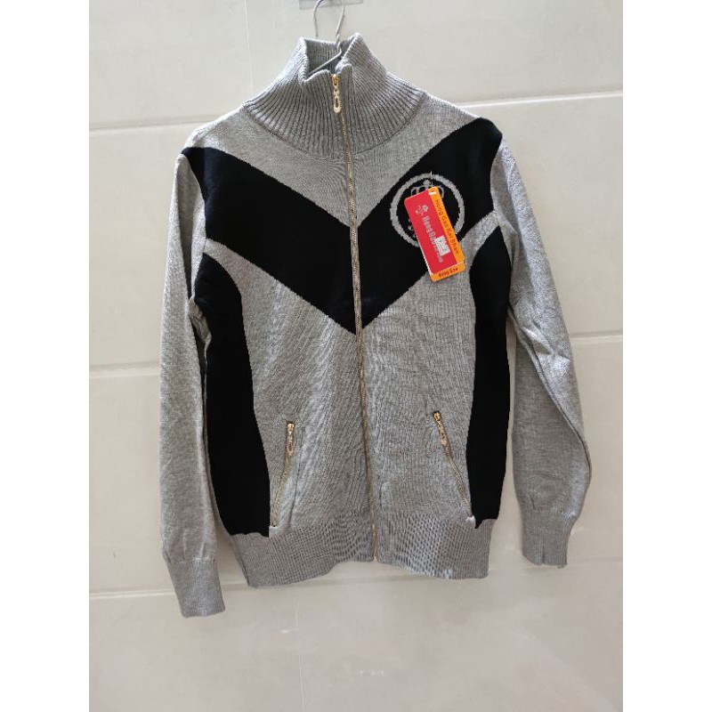 Áo khoác len dây kéo