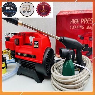 Máy rửa xe 3500w chỉnh áp siêu bền siêu khỏe dây áp lực 15m máy rửa xe mini dung tưới cây ,rửa xe