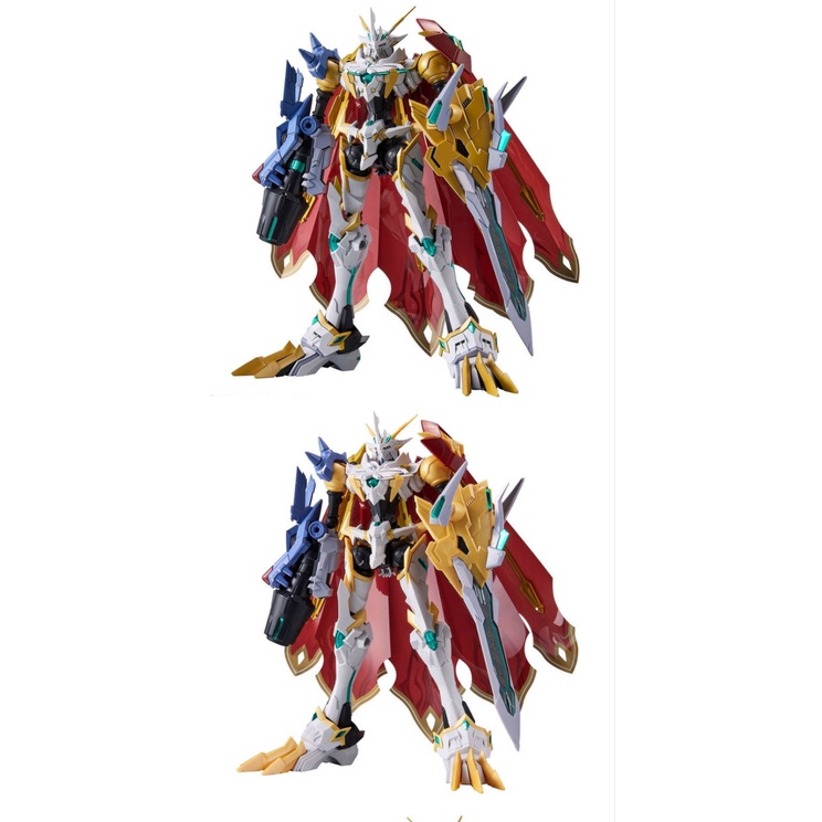 () Bandai 62023 Mô hình lắp ráp kháng thể Digimon Omega Omega Beast X hình tăng