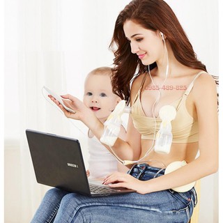 [HOT] Combo 2 Áo lót hút sữa rảnh tay & cho con bú 2 trong 1 mặc được cả ngày thay áo ngực thông thường