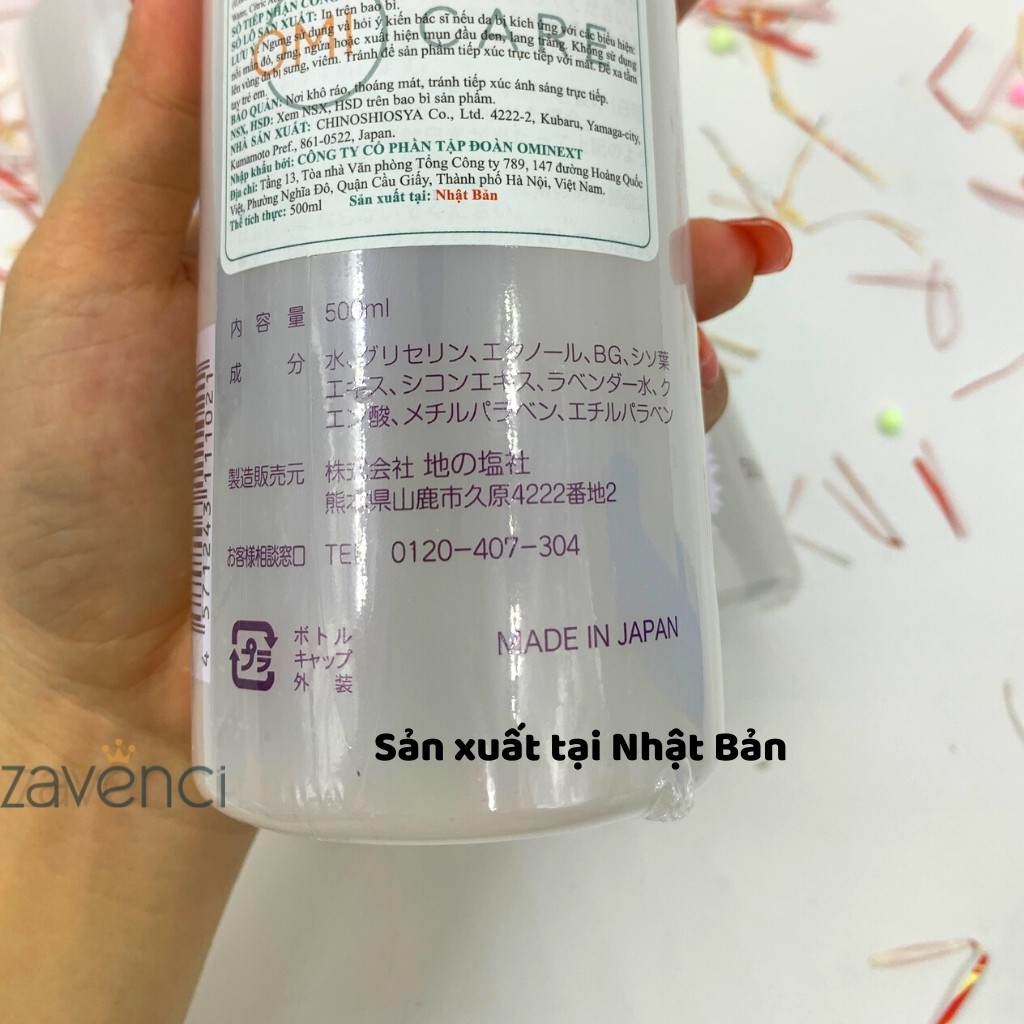 Nước Hoa Hồng DOKUDAMI Toner Tía Tô Natural Skin Lotion Nhật Bản Làm Dịu Da Ngừa Thâm (500ml) | BigBuy360 - bigbuy360.vn
