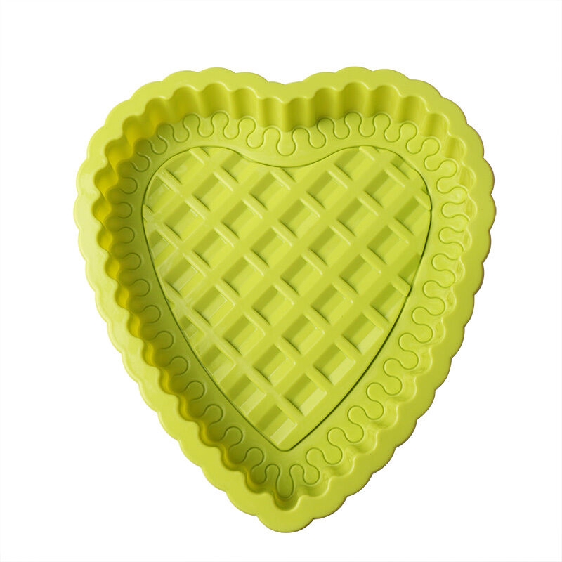 Khuôn silicon làm bánh chống dính hình trái tim