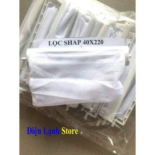 Combo 2 lưới lọc máy giặt SHARP kích thước 220mm x 40mm