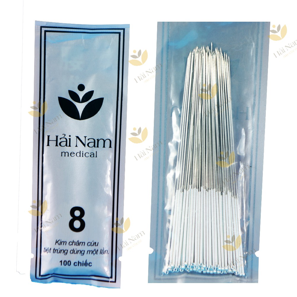 Kim châm cứu các số gói 100 kim