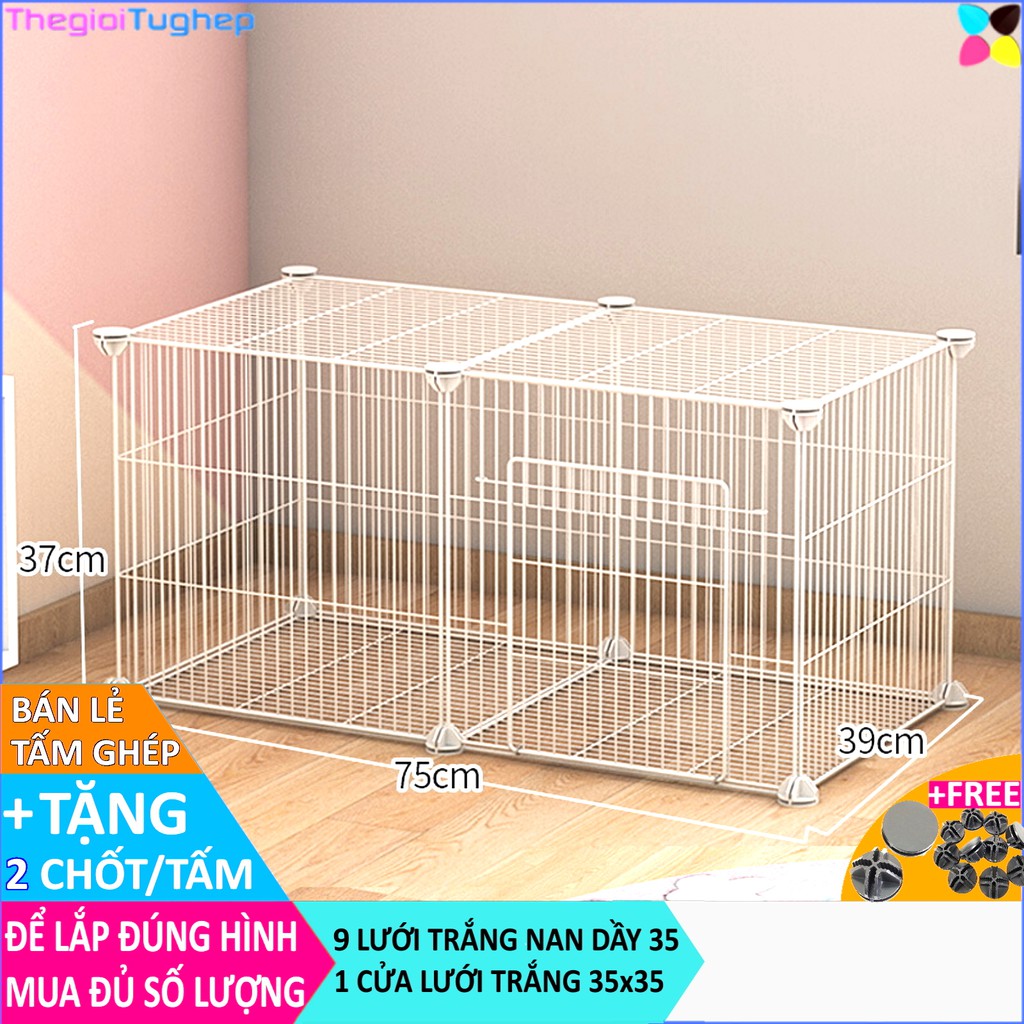 {BÁN CHẠY}Quây chuồng chó, BÁN THEO TẤM, Tặng chốt, Quây chuồng mèo, thỏ, hamster