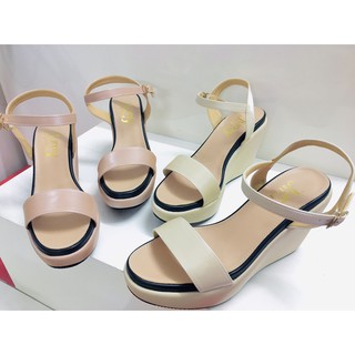 Giày sandal đế xuồng 10cm