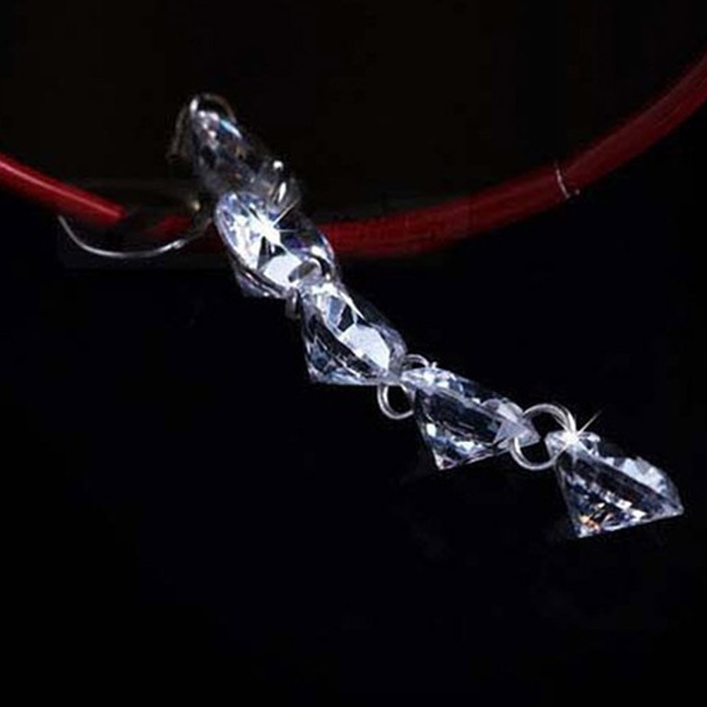 Đôi Khuyên Tai Dài Đính Đá Thời Trang Cho Nữ