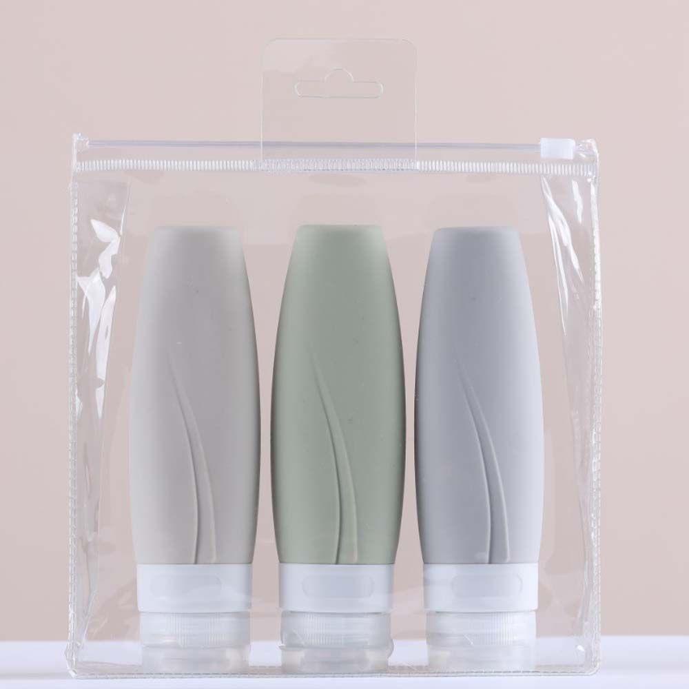 Bình Silicone Rỗng Đựng Mỹ Phẩm Dung Tích 60ml/90ml Tiện Dụng