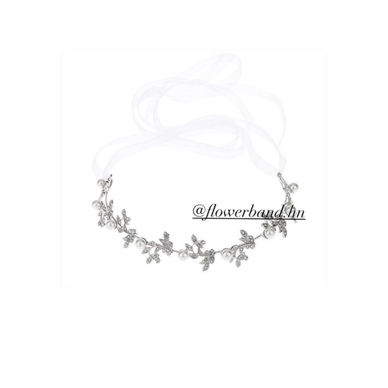 Vòng hoa đá trắng siêu xinh 🌟
