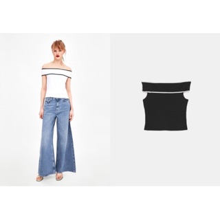 Áo trễ vai zara auth sz s nhỏ nhất
