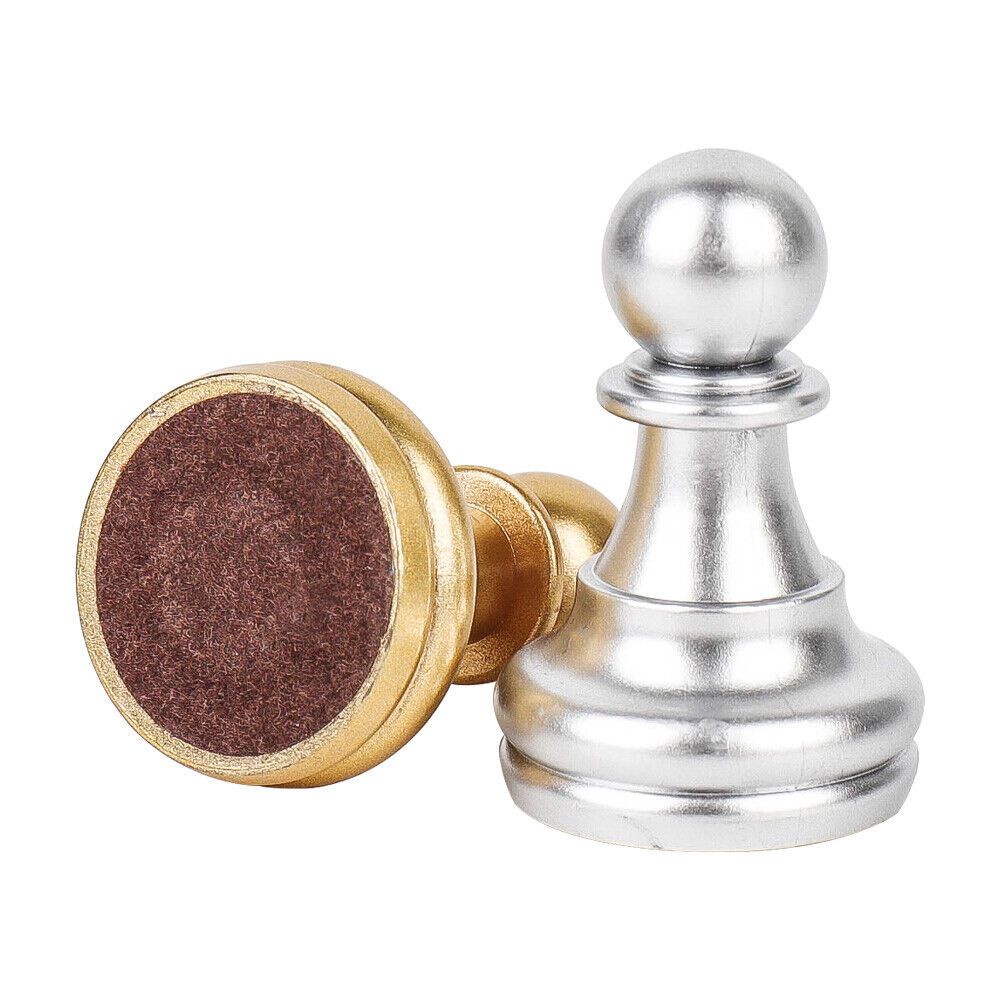 Magnetic Chess Board Medieval Chess Set Foldable Portable 32 Gold Silver Chess Pieces Quality Chess Game Toys Gifts