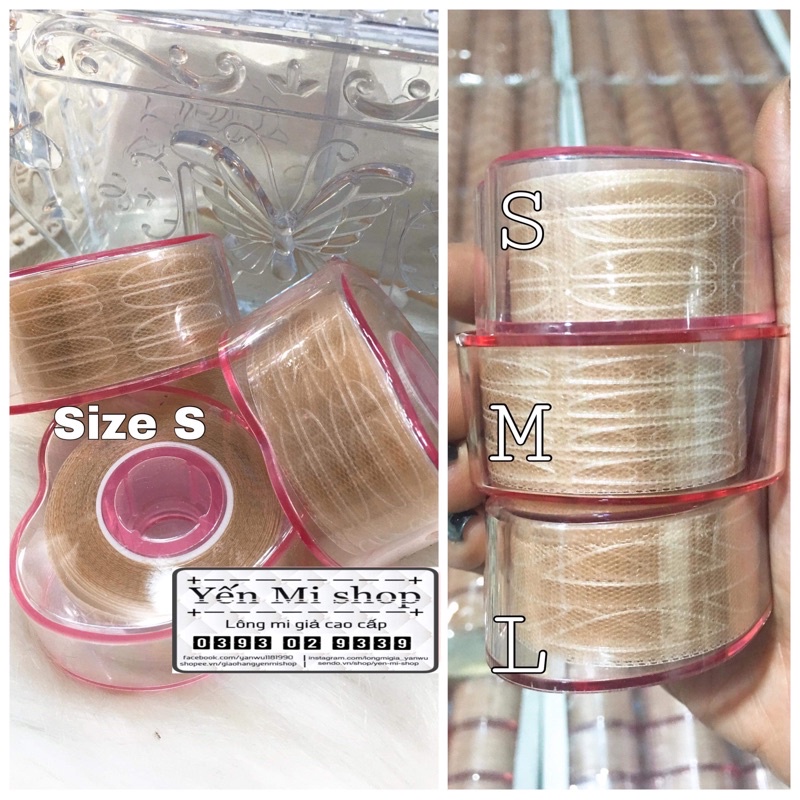 🆘KÍCH MÍ CUỘN size S 200 đôi. KMC-S( tặng nhíp gắp)