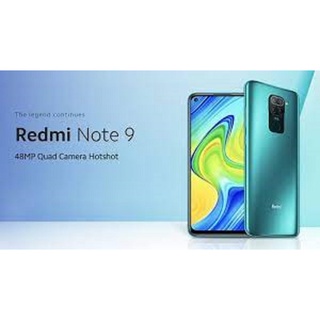 điện thoại Xiaomi Redmi Note 9 2sim bộ nhớ 128G ram6G, Full Tiếng Việt, Màn hình: IPS LCD6.53"Full HD+