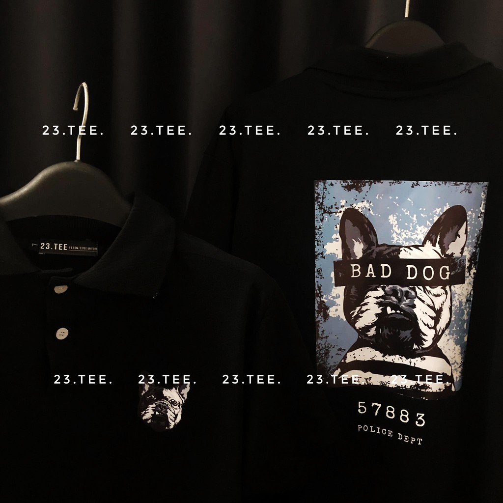 Áo Polo chó bull Baddog 23tee | BigBuy360 - bigbuy360.vn