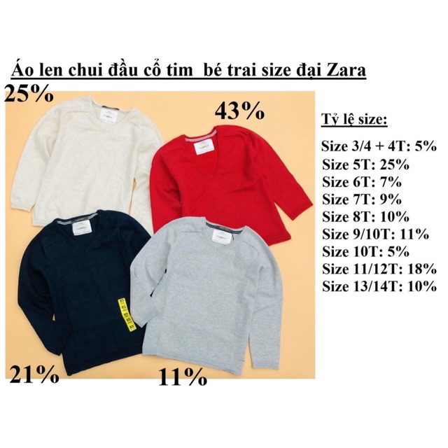 Áo len Zara