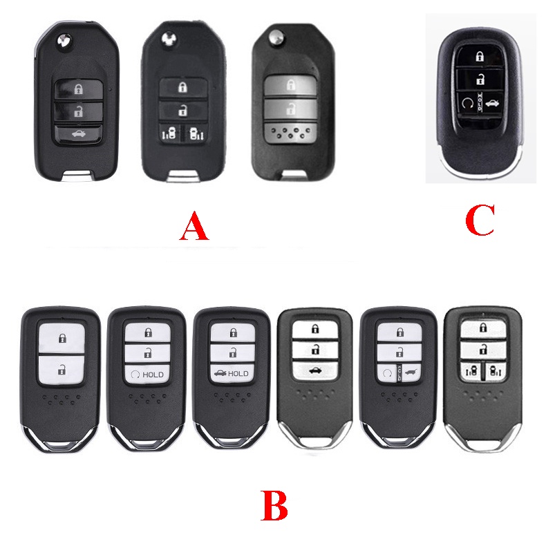 Vỏ ốp chìa khoá xe hơi - ô tô Honda - Civic, CRV, Accord, City, HRV - M04-B2 dolashop