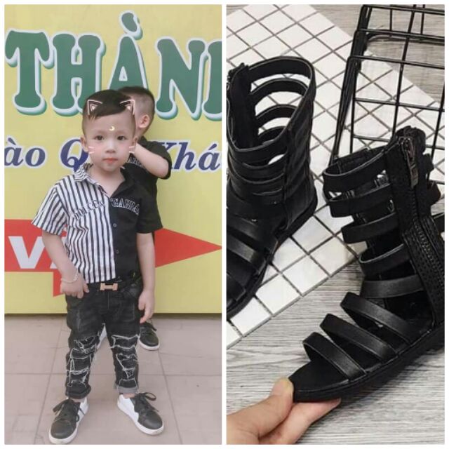 Sét bộ + dép chiến binh
