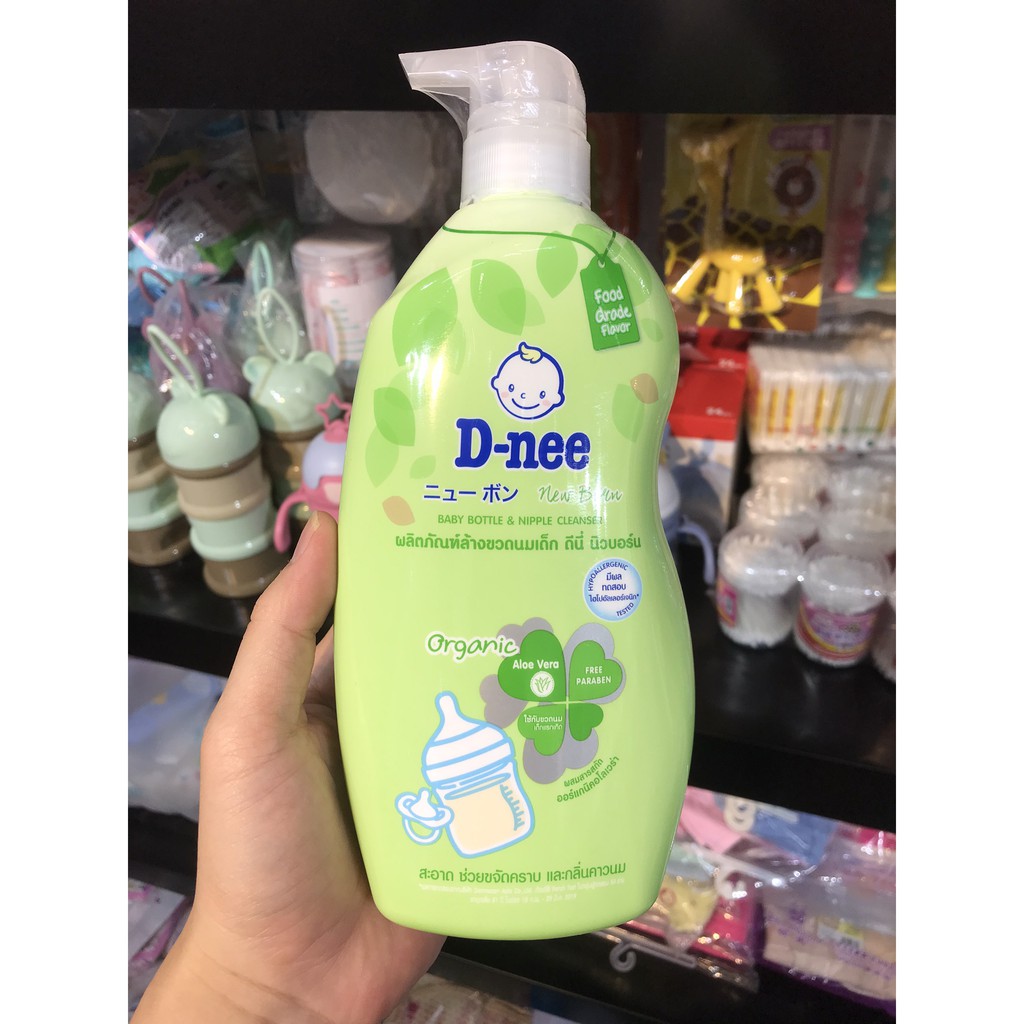 Nước rửa bình sữa Dnee túi 600ml -chai to 620ml( Thái Lan)