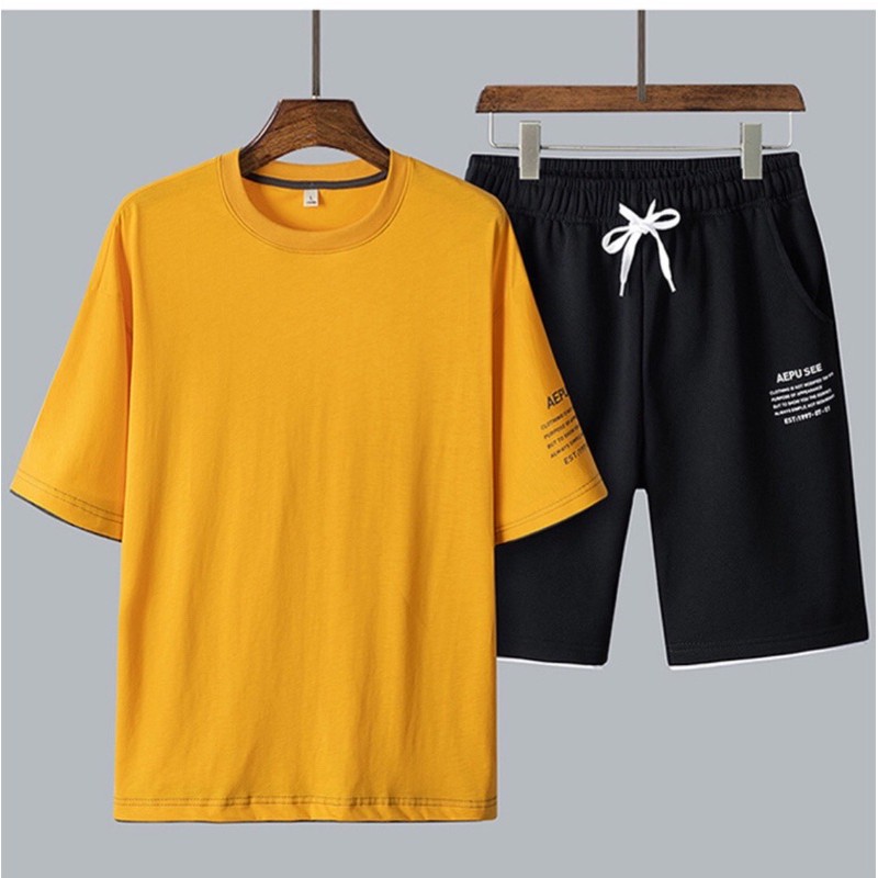 [ Hot 2021- Siêu Chất ] Đồ bộ hè nam may viền sọc cực hot | BigBuy360 - bigbuy360.vn