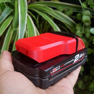 Diy - đế kết nối nguồn cho pin milwaukee m18