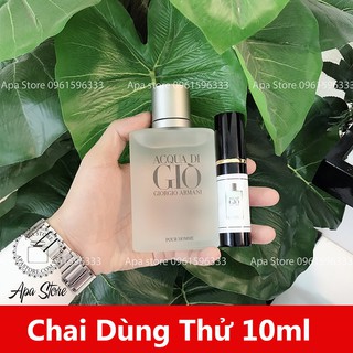 Nước Hoa Nam Acqua Di Gio Chai Nhỏ 5ml và 10ml [CÓ VIDEO]