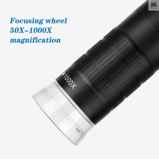 Kính hiển vi 50-1000x 2 triệu điểm hd thiết kế di động kết nối wifi tiện dụng