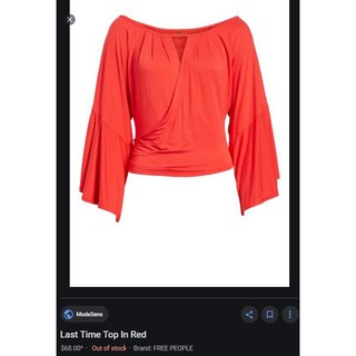 Áo bẹt vai free people xk